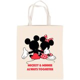 Mickey & Minnie Platnena shopping torba Disney Mickey Back, 38 x 44 cm | shoptok.hr
