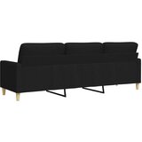  Trosjed od tkanine Crna 210 cm | Eponuda.com