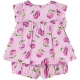 Mayoral komplet 2v1 (majica, kratke hlače) mauve | Shoptok.si