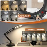 VEEMAGNI LED povečevalna svetilka z osvetlitvijo in stojalom - 10x povečava | Shoptok.si