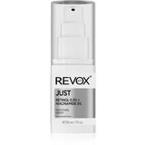 JUST Retinol 0.3% + Niacinamide 5% hidratantna emulzija za zaglađivanje protiv starenja lica 30 ml