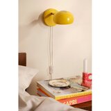 Jotex Žuta željezna zidna lampa sa savitljivom konstrukcijom s utikačem Lincon – | shoptok.hr