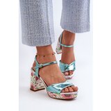 S. BARSKI Women's Sandals with Flower Pattern D&A | Shoptok.si