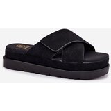 Boto Womens platform sandals with intertwining straps black Rinasara | ePonuda.com