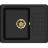 Aquasanita Set Notus SQ102AW + Zora PVD Black metallic/Zlato | shoptok.hr