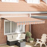 vidaXL Retraktilna tenda Morsko modra 300x250 cm | Shoptok.si