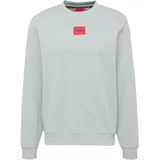 Hugo Sweater majica 'Diragol' bazalt siva / crvena / crna