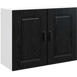 vidaXL Kuhinjski element z vrati Kalmar Črna Orehovina 80 x 31 x 60 cm, (5000131316) Cene