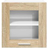 vidaXL Viseča omarica s polico Riga Sonoma hrast 40 x 31 x 40 cm | Shoptok.si