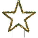 vidaXL Božična svetlobna dekoracija s konicami zvezda 115 LED 85 cm, (20886947) | Shoptok.si