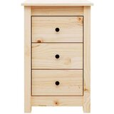  Nočna omarica 40x35x61,5 cm trdna borovina, (20730264) | Shoptok.si