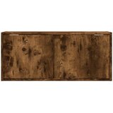  Zidni TV ormarić s LED svjetlima boja hrasta 80x31x35 cm | shoptok.hr