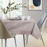AmeliaHome Traka za stol Gaia s manšetom 30x100 cm, puderasto roza | shoptok.hr