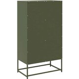 vidaXL Visoka ploča maslinasto zelena 68x39x123 cm čelik | shoptok.hr