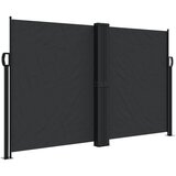  The Living Store Zložljiva stranska tenda črna 140x1200 cm - Zložljiva Stranska Tenda, (21499700) | Shoptok.si