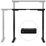  Električni okvir za stol s podesivom visinom 72-120 cm za radne povr&amp;scaron;ine do 160 cm crne boje ModernHome Slike