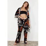 TRENDYOLMILLA Ženske pantalone Tbess24Pl00020, Crne Cene
