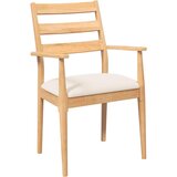  Blagovaonske stolice s jastucima 2 kom. Puno drvo Guma | Shoptok.si