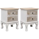 vidaXL Nočne omarice 2 kosa 35x30x50 cm les pavlovnije, (20732067) | Shoptok.si