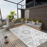 Vanjski tepih ARAKIL svijetlo siva 140x200 cm PP | shoptok.hr