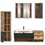 MID.YOU Kopalnica Grado, Barva Hrasta, Siva, 5-Delno | Shoptok.si