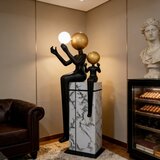 Immax 08802XL - Podna lampa SILUETTE 1xE27/40W/230V 160 cm Aura | Eponuda.com