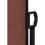 vidaXL Uvlačiva bočna tenda smeđa 180 x 600 cm | shoptok.hr