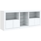 vidaXL Komoda s LED svjetlima bijela 162 x 37 x 67 cm | shoptok.hr