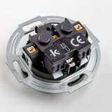  Kliklap - Trostruka retro kućna utičnica sa ramom SCHUKO 230V, zelena | Eponuda.com