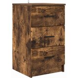 vidaXL Noćni ormar Dimljeni hrast 38 x 38 x 66 cm Konstruirano drvo | shoptok.hr