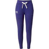 Under Armour Športne hlače 'Rival' mornarska / bela | Shoptok.si