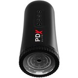 PDX Moto Blower - usisni, vibrirajući masturbator (crni) | shoptok.hr