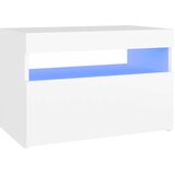 vidaXL TV ormarić s LED svjetlima bijeli 60x35x40 cm | shoptok.hr