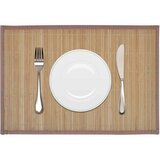  6 podmetača od bambusa 30 x 45 cm smeđi | shoptok.hr