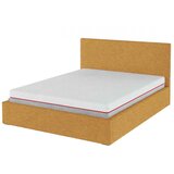 MESONICA Oker žuti tapecirani bračni krevet s prostorom za odlaganje s podnicom 140x200 cm Bufo – | shoptok.hr