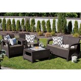 Keter Baštenska garnitura Corfu Set braon/bež | ePonuda.com