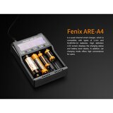Fenix FENAREA4 - Punjač za baterije 4xLi-ion/AAA/AA/C 5V | Eponuda.com