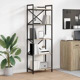  Polica Sonoma hrast 56 x 34 x 171 cm Konstruirano drvo | shoptok.hr