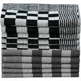  Set ručnika od 50 komada crno-bijeli pamučni | shoptok.hr