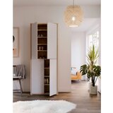 MID.YOU OMARA ZA ČEVLJE svetlo siva, hrast artisan | Shoptok.si
