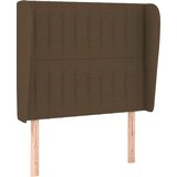  Box spring postelja z vzmetnico temno rjava 80x200 cm blago, (20898557) | Shoptok.si