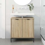 vidaXL Kupaonski ormarić za sudoper sonoma hrast 60.5 x 33.5 x 61 cm | shoptok.hr