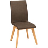 Novel STOL, les, tekstil rjava Cene