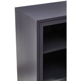 Premier Housewares Siva željezna vitrina 80x102x40 cm Acier – | shoptok.hr