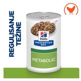 Hill’s prescription diet dog veterinarska dijeta metabolic 370g