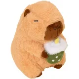 Matcha Capybara igračka za pse - D 20 x Š 13 x V 13 cm