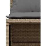  5-dijelni vrtni set sofa s jastucima bež od poliratana | shoptok.hr