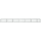  Gabion s žicom debljine 5 mm i mrežom 10x10 cm 650x100x50 cm | shoptok.hr