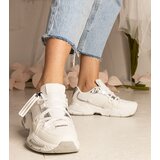 Gemre White women's sneakers on a chunky sole Balika | Shoptok.si