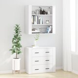 Visoka komoda bijela od konstruiranog drva | Shoptok.si